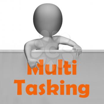Multitasking Sign Meaning Doing  Multiple Tasks Simultaneously