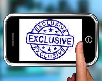 Exclusive On Smartphone Shows Limited Edition Or Rare Item