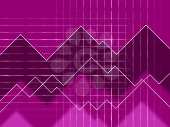 Purple Spikes Background Meaning Peaks And Jagged Lines
