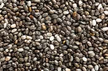 Chia seeds background