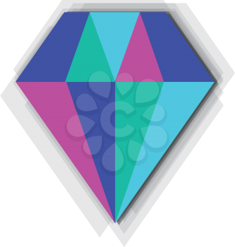 Diamond Icon Design, AI 10 support.