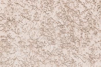 Abstract background of beige plaster, cement, gypsum. Copy space