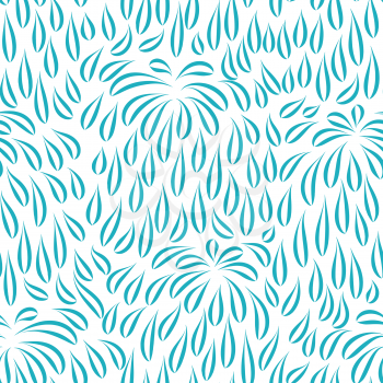 Vector seamless abstract pattern. Template for design.