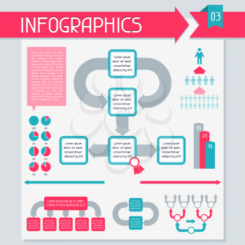 Infographics elements collection set 3.