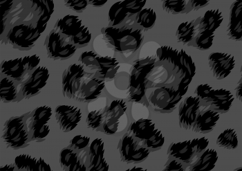 Leopard seamless pattern. Animal stylized print, fur texture.
