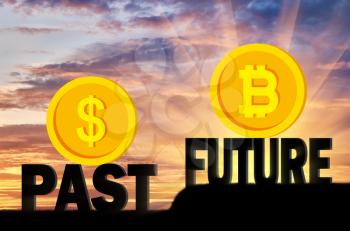 Bitcoin is more promising against the background of the dollar. The concept of future crypto currency