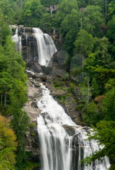 Highest waterfall in the Eastern US is Whitewater Falls in Jocassee Gorge near Sapphire North Carolina