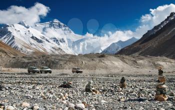 Mount Everest, North face, base camp
