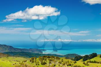 Coastal view, Abel Tasman National Park, New Zealand
