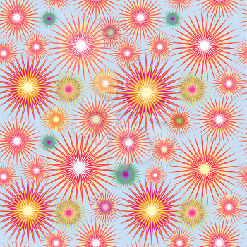 Abstract pattern. Firework spot background. Abstract drop pattern. Seamless rainbow blot pattern