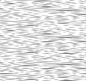 Abstract irregular stripe line seamless pattern. Black and white stripped texture. Ornamental blot background