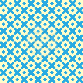 Vintage geometric seamless pattern. Retro background template. Vector illustration.