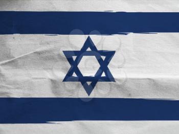 abstract ISRAEL flag or banner
