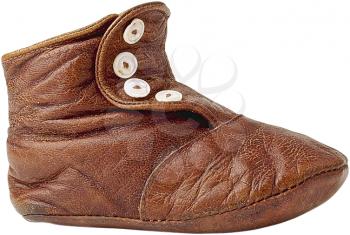 Royalty Free Photo of a Vintage Leather Shoe