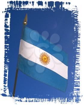 Royalty Free Photo of The Argentina Flag