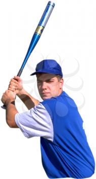 Royalty Free Photo of a Baseball Player 
