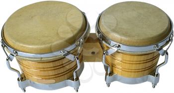 Royalty Free Photo of a Set of Bongo Drums