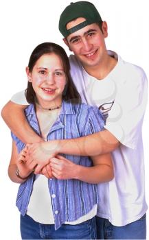 Royalty Free Photo of a Boy and Girl