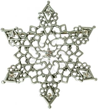 Royalty Free Photo of a Star Brooch
