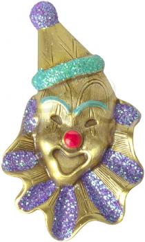 Royalty Free Photo of a Clown Brooch