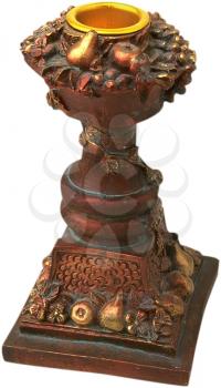 Royalty Free Photo of a Vintage Candlestick Holder