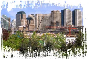Royalty Free Photo of a Cityscape