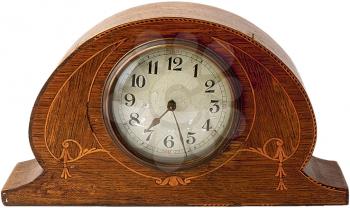 Royalty Free Photo of a Woodend Antique Clock