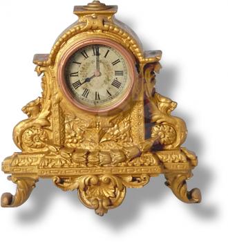 Royalty Free Photo of an Antique Clock