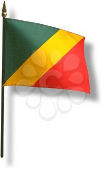 Royalty Free Photo of a Congo Flag