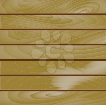 Wood light-brown texture background. Vector EPS 10