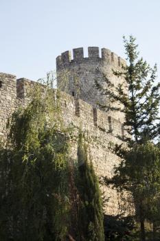 Fortress Of Kalemegdan Tower in Belgrade, Serbia