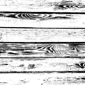 Old wooden grain planks vector texture background. Grunge wood pattern illustration
