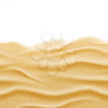 Beach sand seamless vector texture background. Natural sand wave illustration