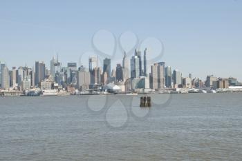 Manhattan view. Panorama photo