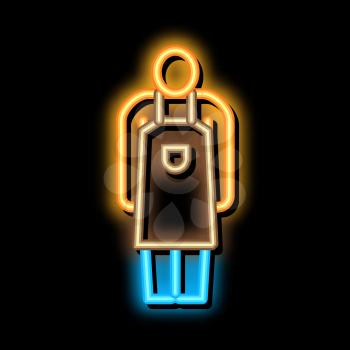 master potter sculptor neon light sign vector. Glowing bright icon master potter sculptor sign. transparent symbol illustration