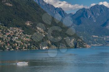 Ferry on Lake Lugano