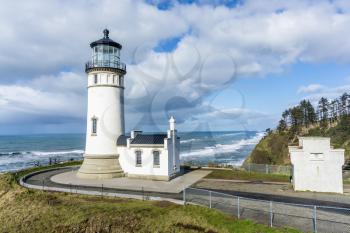A view of  the lighthouse at Cape Disappointment State Park in Washington State