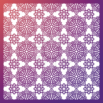 Square Pattern panel for laser cutting with mandalas. Kirigami filigree pattern frame. For wedding invitation, envelope, baby shower, postcards. Cards for transfer printing