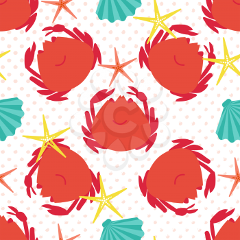 Seamless pattern with flat travel icons eps 10