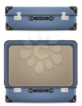 travel suitcases stock vector illustration isolated on white background