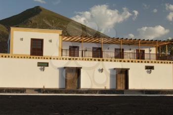House. La Geria Protected Landscape. Lanzarote. Canary Islands. Spain.