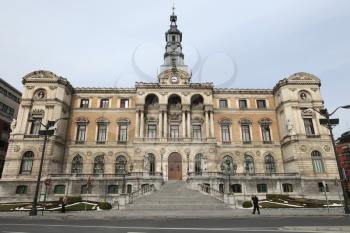 Bilbao, Spain - 17 February 2013: City Hall