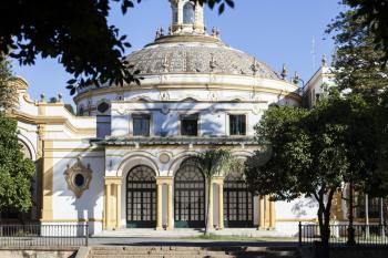 The Lope de Vega Theatre is a small Baroque-style theatre that was built for the Ibero-American Exposition of 1929 in Seville, Spain, in the same building as the Exhibition Casino
