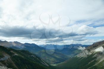 Sulphur Skyline Trailhead, Jasper National Park, Canadian Rockies, Alberta