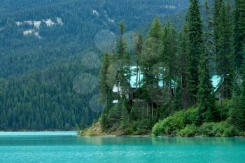 British Columbia, Canada - 13 September 2017: Emerald Lake Lodge