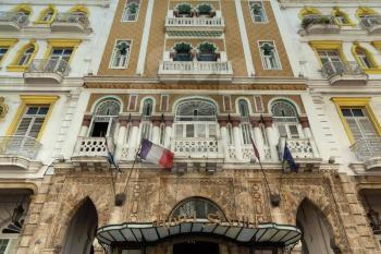 Havana, Cuba - 8 February 2015: Hotel Sevilla on Paseo de Marti