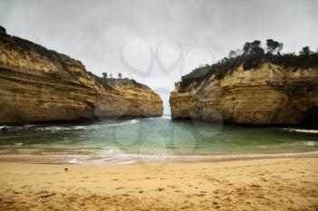 Loch Ard Gorge is part of Port Campbell National Park, in Victoria, Australia