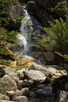 Ladies bath falls in Mount Buffalo, Victoria in Australia