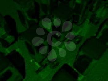 Royalty Free Video of an Abstract Green Design