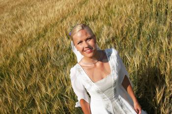 Royalty Free Photo of a Smiling Bride